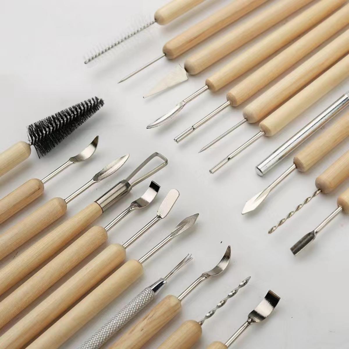 Workshop Tools For Carpentry - 1SET Pottery Clay Sculpting Modeling Tool