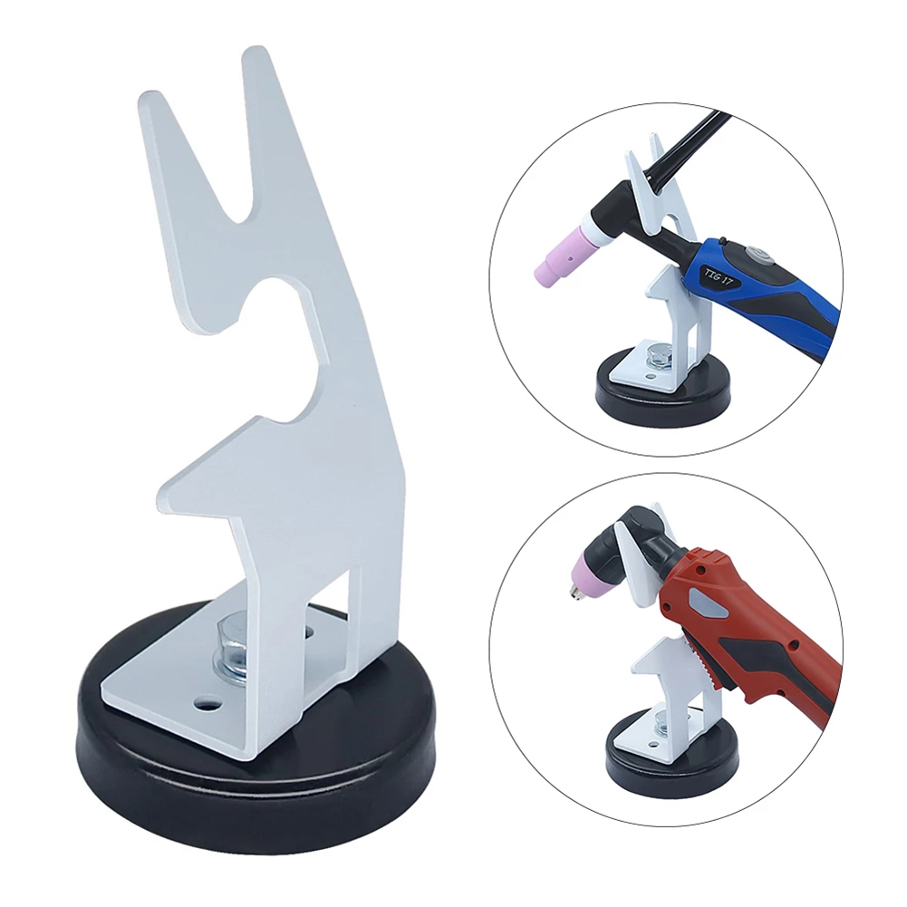 Welding Tools In Workshop - TIG Welding Torch Stand Workshop Equipment