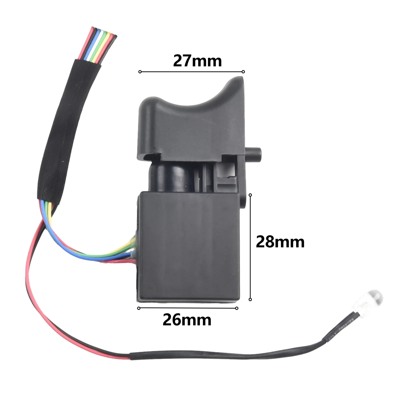 Hand Tools And Workshop Equipment - 1pcs Black 7.2V-24V Electric Drill Switch