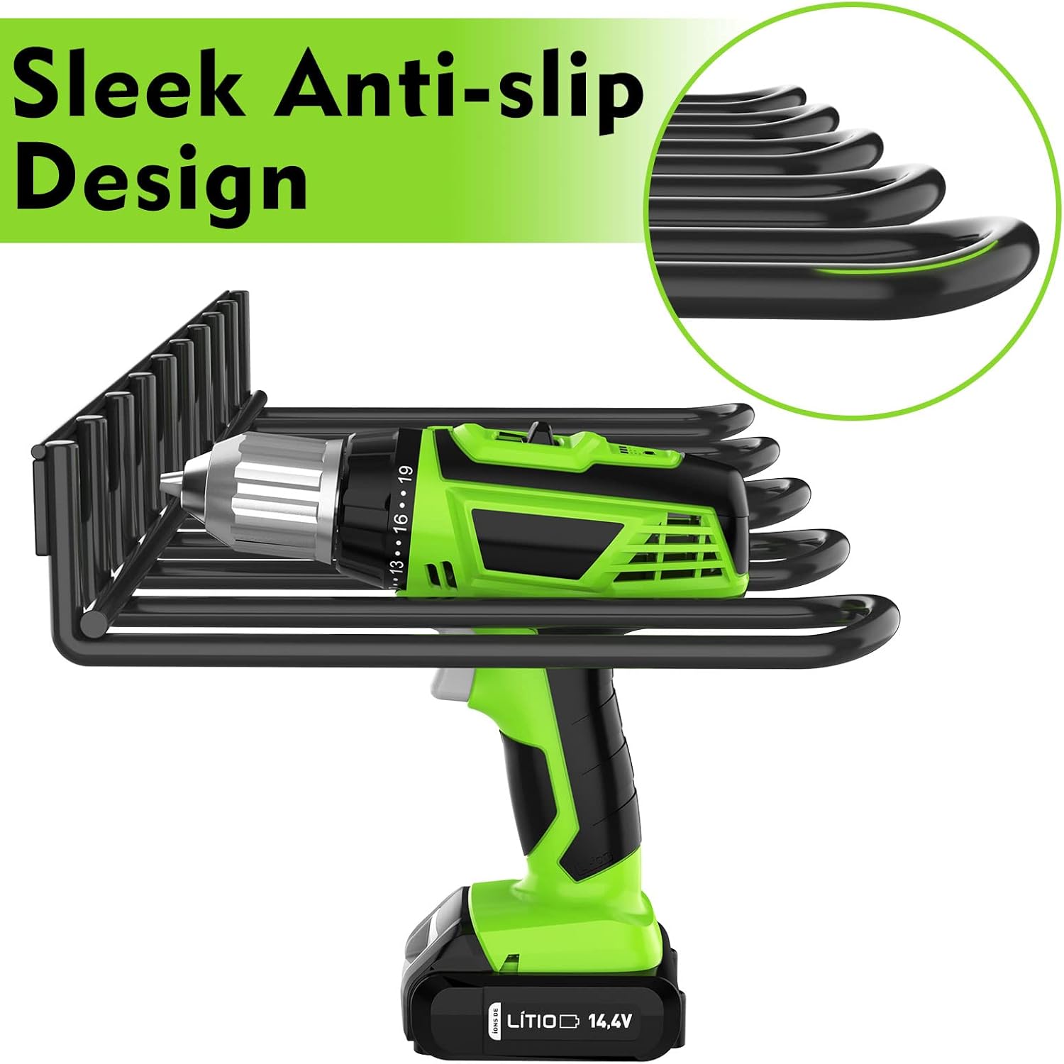 VKKM Power Tool Organizer 4 Sl - огляд і ціна Workshop Tools Storage