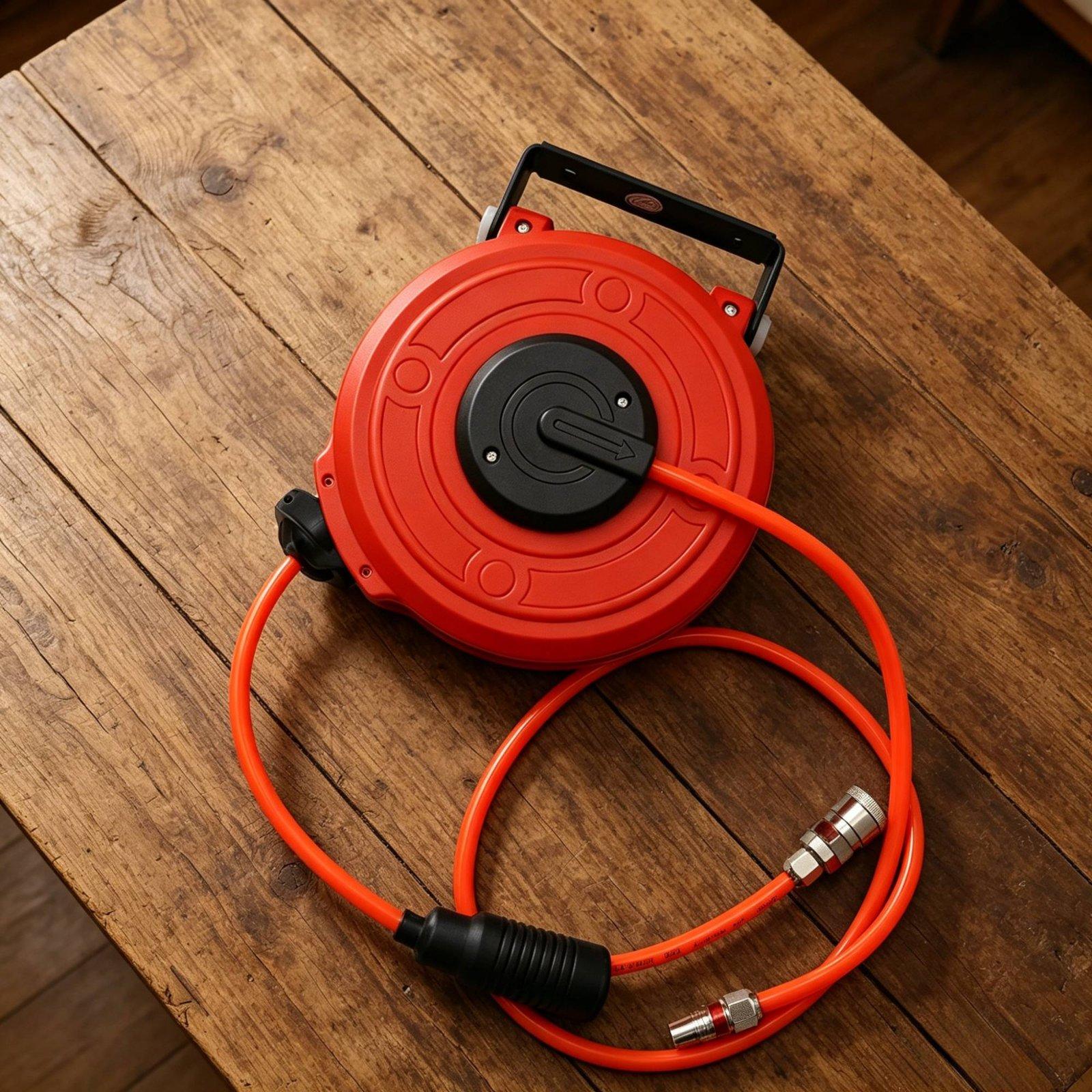 Retractable Pneumatic Air Hose - огляд і ціна Tools For Workshop