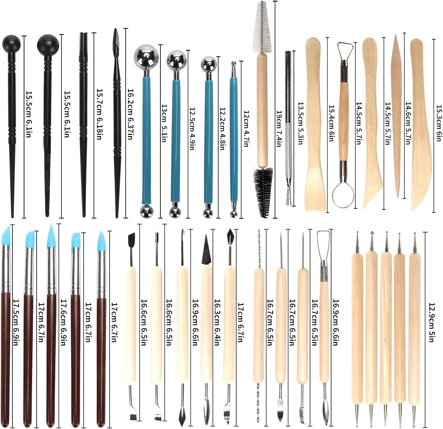 Pottery Clay Sculpting Tools K - огляд і ціна Workshop Tools For Carpentry
