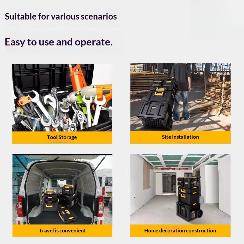 Tool Case Stackable Heavy Duty - огляд і ціна Workshop Garage Tools Manufacturer
