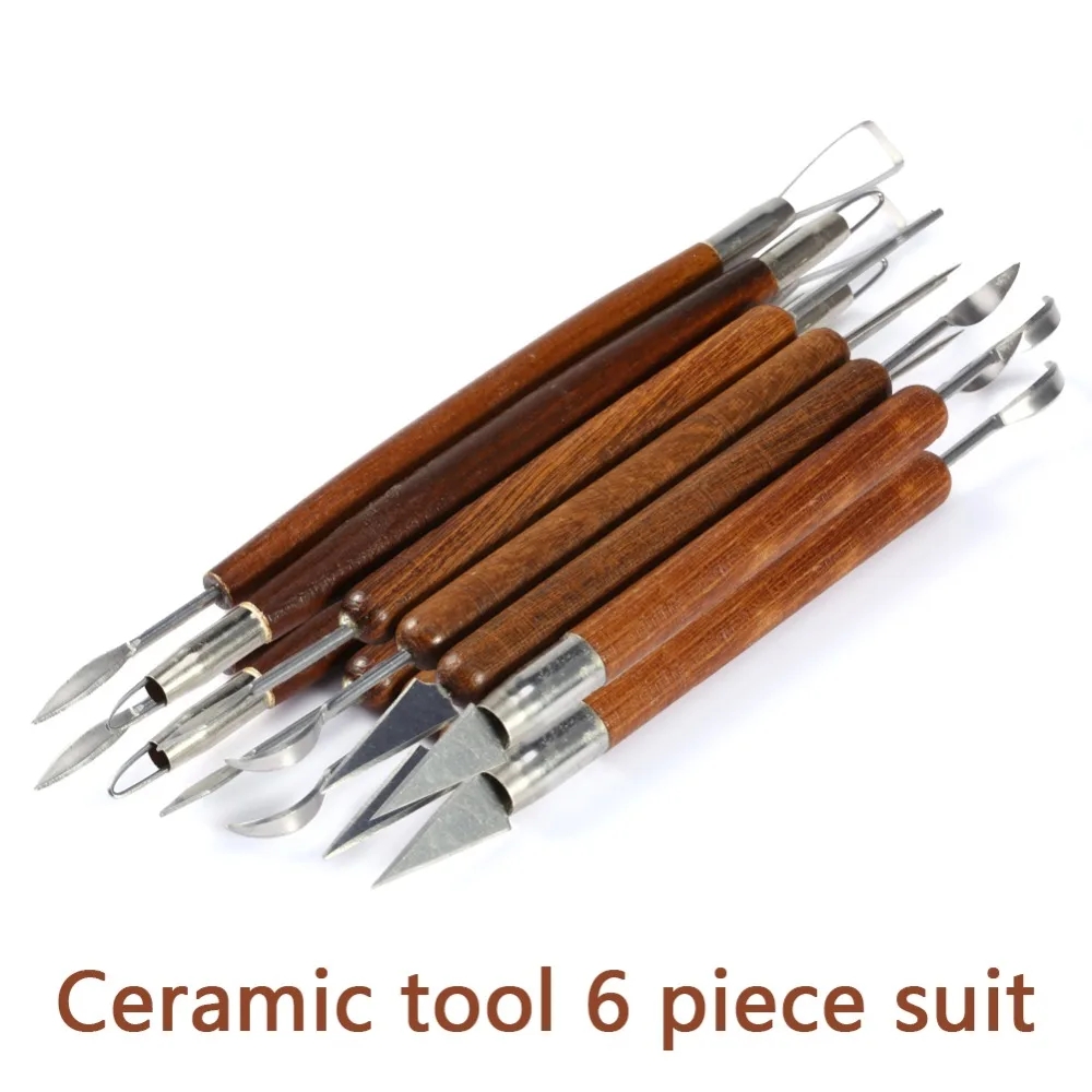 6PCS Sculpting Tool Pottery Wo - огляд і ціна Workshop Tools For Carpentry