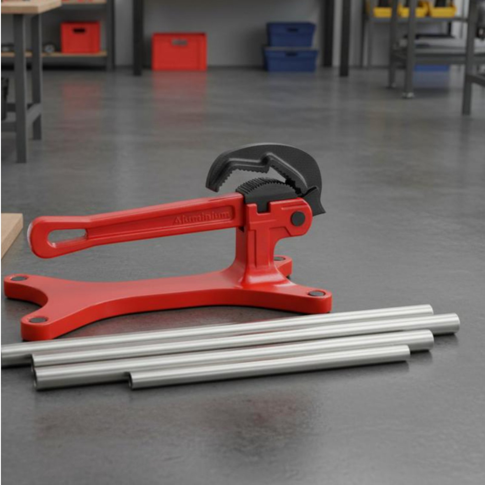 Yoke Pipe Vise Sturdy-Duty Por - огляд і ціна Tools For Workshop