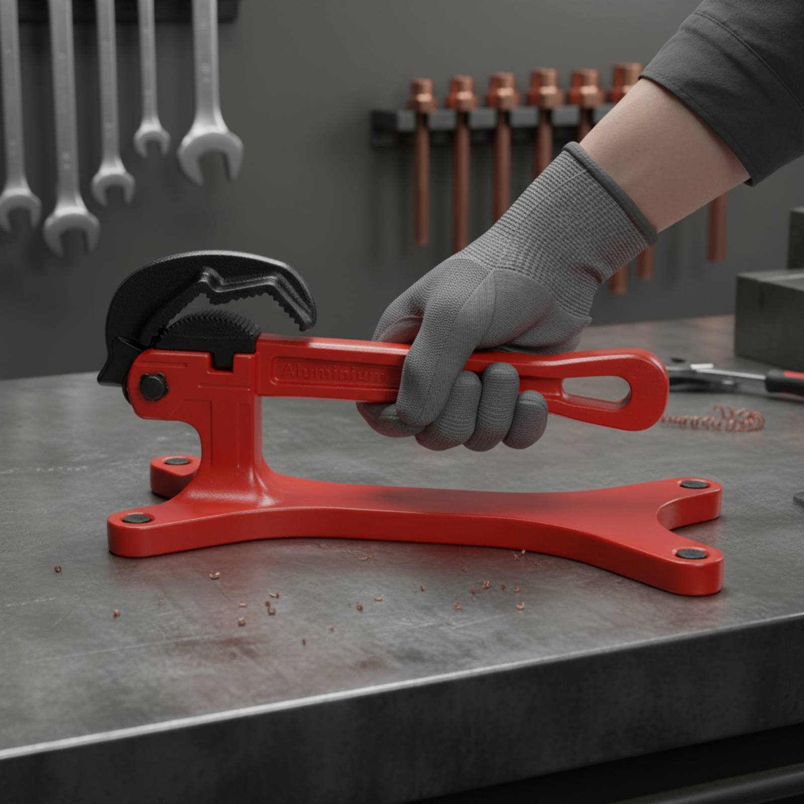Self-Locking Pipe Wrench Porta - огляд і ціна Tools For Workshop