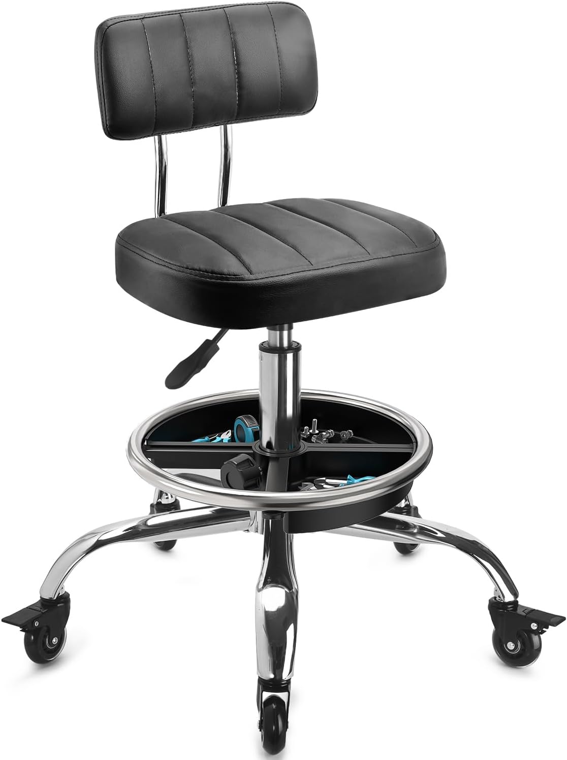 Garage Mechanic Stool With Bac - огляд і ціна Workshop Tools Storage