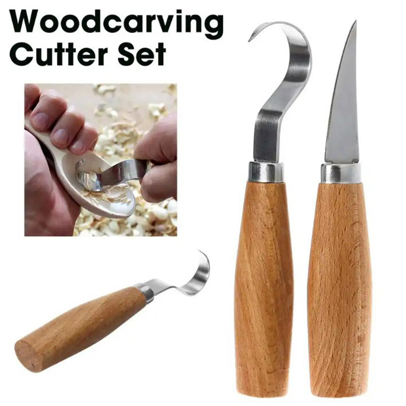 Wood Carving Knife Chisel Hook - огляд і ціна Workshop Tools For Carpentry