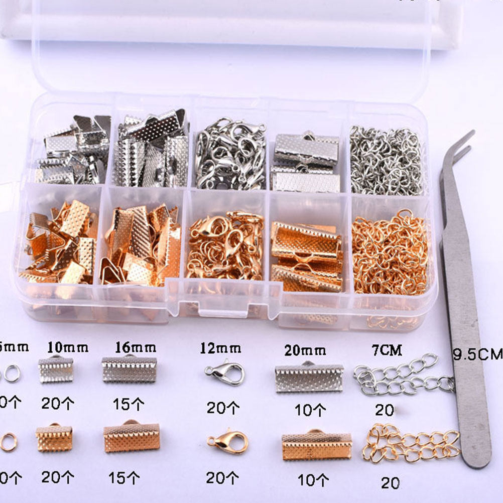 371pcs Golden Necklace Buckle  - огляд і ціна Tools Jewelry Making