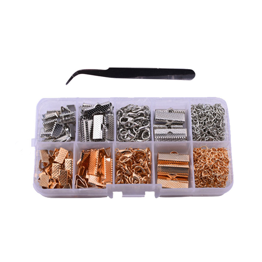 371pcs Golden Necklace Buckle  - огляд і ціна Tools Jewelry Making