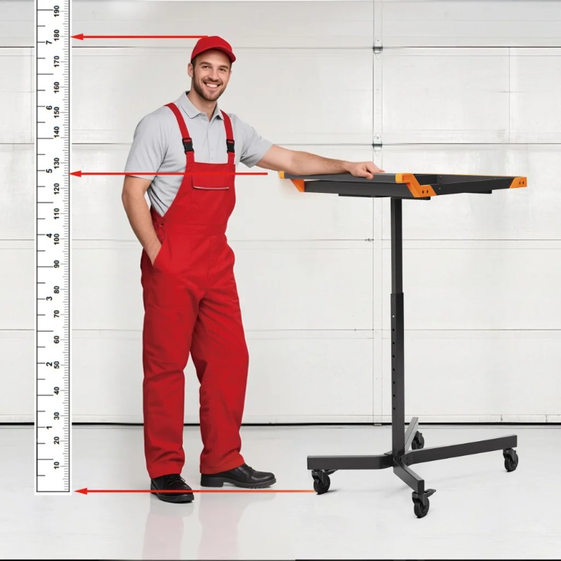 Adjustable Height Mobile Work  - огляд і ціна Workshop Garage Tools Manufacturer