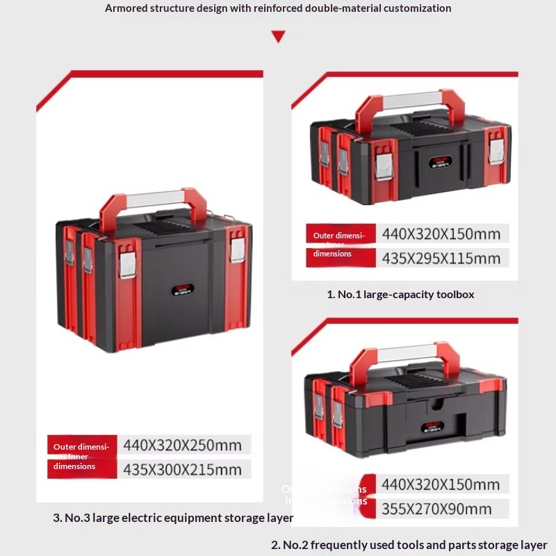 Modular Stackable Tool Case To - огляд і ціна Workshop Garage Tools Manufacturer
