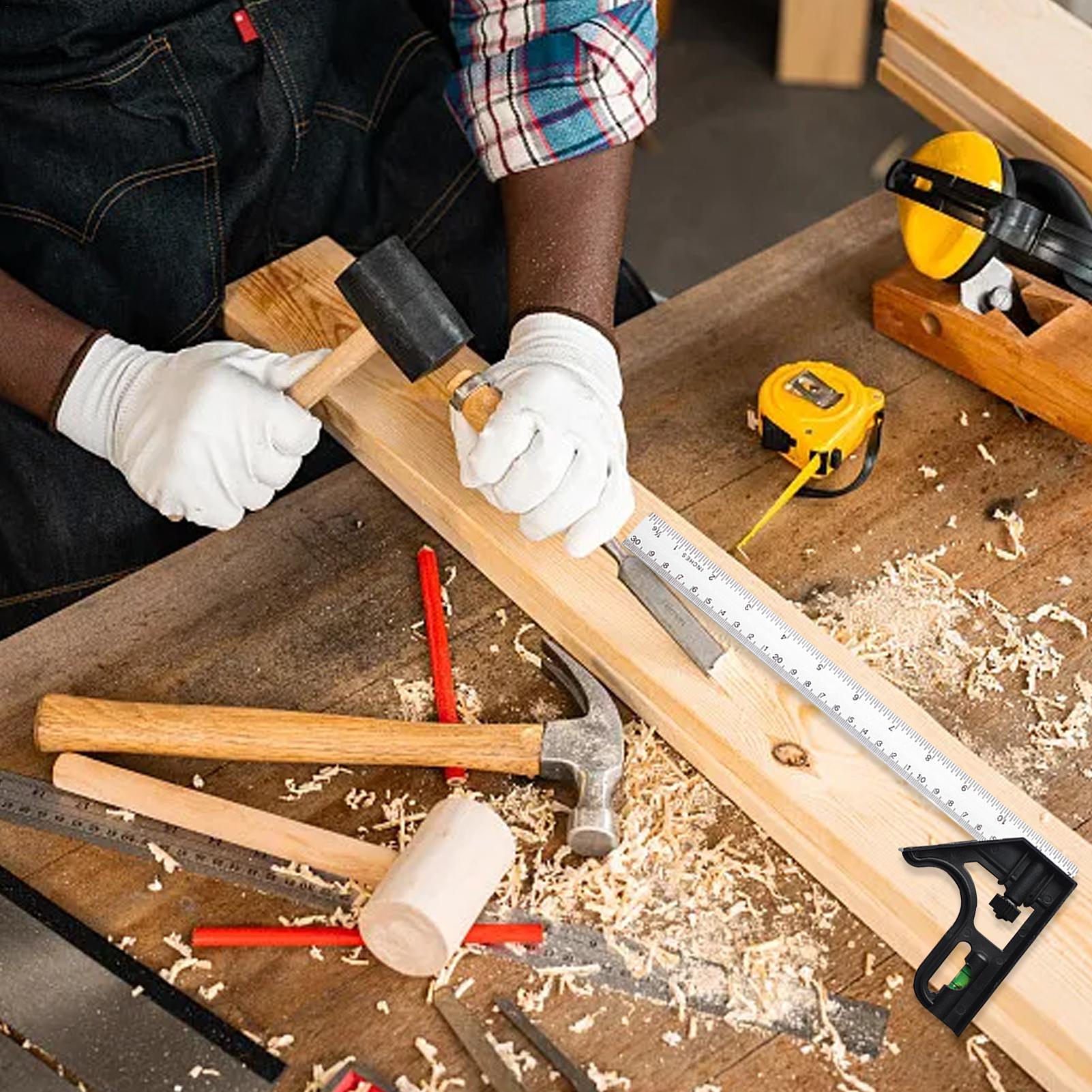 Stainless Steel Angle Combinat - огляд і ціна Workshop Tools For Carpentry